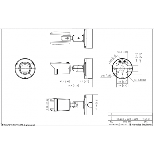 Kamera IP tubowa AI 8 MP Seria X Hanwha Vision - XNO-9083R -zdjęcie numer 5