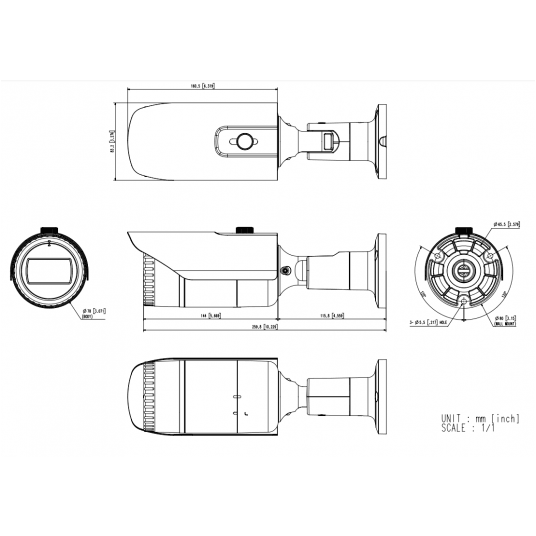 Kamera IP tubowa Hanwha Vision 2MPix - QNO-6082R1