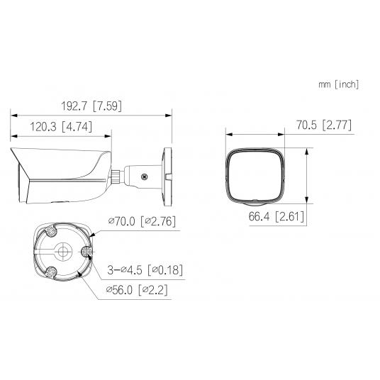 Kamera IP tubowa Smart Dual Light Fixed-focal WizMind 4 MPix Dahua - IPC-HFW5459E-ASE-IL-0360B -zdjęcie numer 6