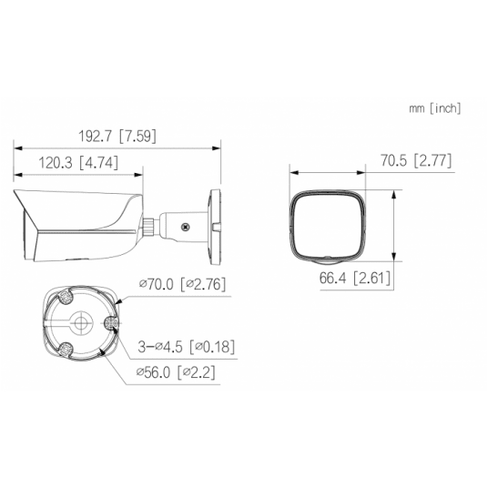 Kamera IP tubowa Smart Dual Light Fixed-focal WizMind 4 MPix Dahua - IPC-HFW5459E-ASE-IL-0600B -zdjęcie numer 6