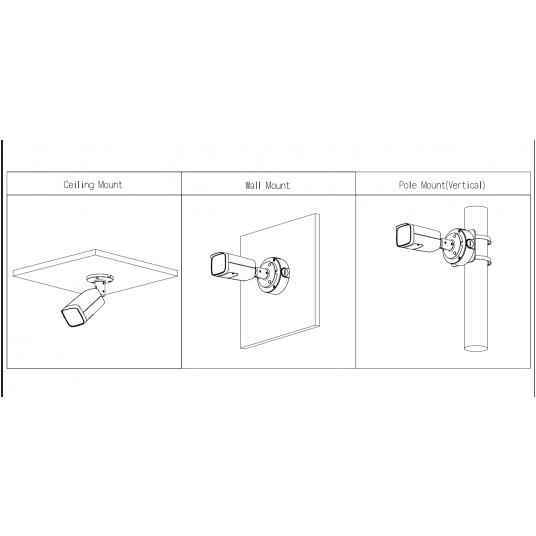 Kamera IP tubowa Smart Dual Light Fixed-focal WizSense Dahua 8MPix - IPC-HFW2849T-AS-IL-0360B-BLACK