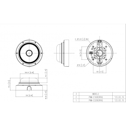 Kamera IP wielokierunkowa Hanwha Vision 4x4 Mpix - PNM-C16083RVQ