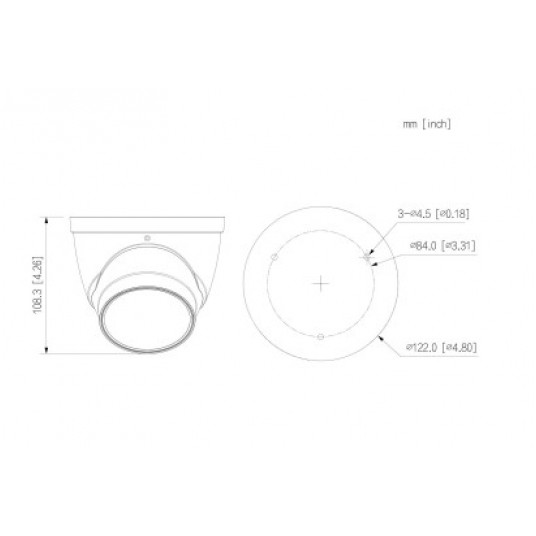 Kamera kopułkowa 2 MP WizSense Dahua - IPC-HDW2249T-ZS-IL-27135 -zdjęcie numer 3