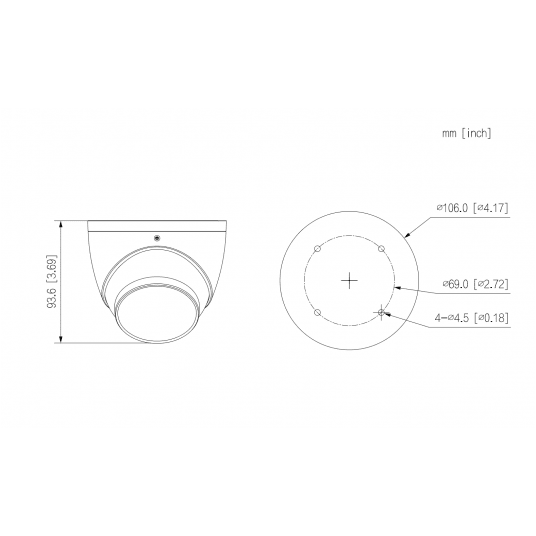 Kamera kopułkowa 5MP Smart Dual Light Dahua - HAC-HDW1509T-IL-A-0280B-S2 -zdjęcie numer 3