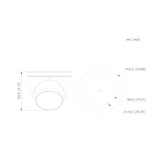 Kamera kopułkowa 8MP Dahua - HAC-HDW2802T-Z-A-27135-S2-DIP -zdjęcie numer 4