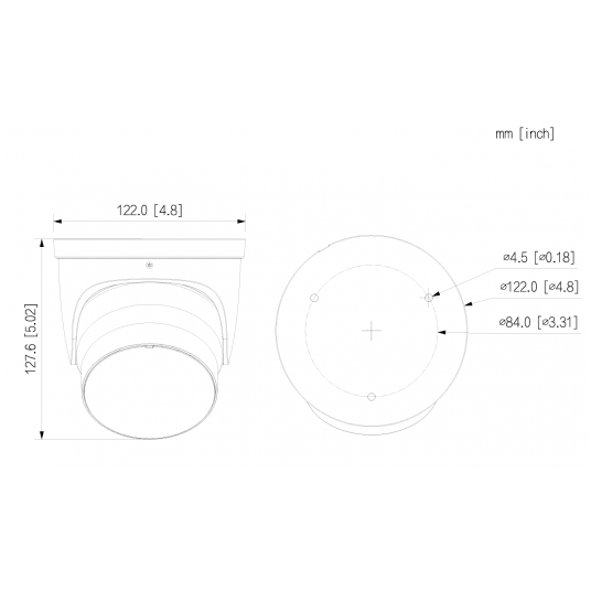 Kamera kopułkowa 8MP WizColor WizMind Dahua – IPC-HDW5859H-ZE-PV-2712-PRO-Black -zdjęcie numer 4