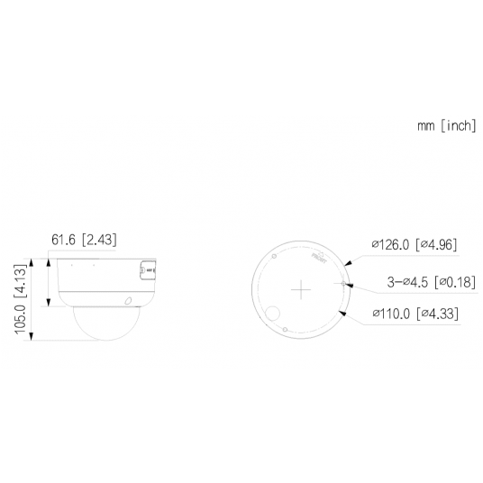 Kamera kopułkowa IP 4MP WizColor Dome Dahua – IPC-HDBW5459R1-ASE-PV-0280B-PRO -zdjęcie numer 3
