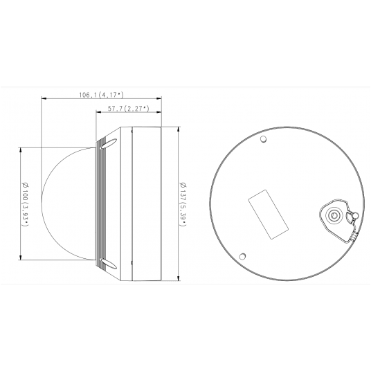 Kamera kopułowa Hanwha Vision Seria HD+ 4 MPix - HCV-7070RA