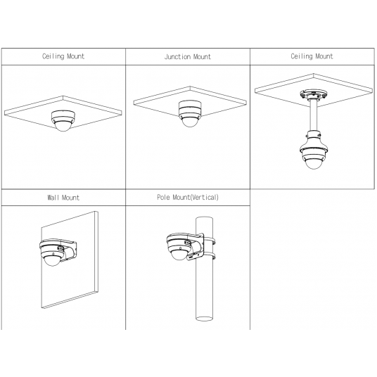 Kamera kopułowa IP 8MP Smart Dual Light WizSense Dahua – IPC-HDBW3849E-AS-IL-0280B-Black -zdjęcie numer 4