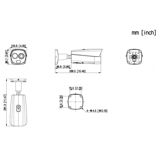 Kamera termowizyjna IP 4MP Dahua - TPC-BF2241-TB3F4-DW-S2 -zdjęcie numer 3