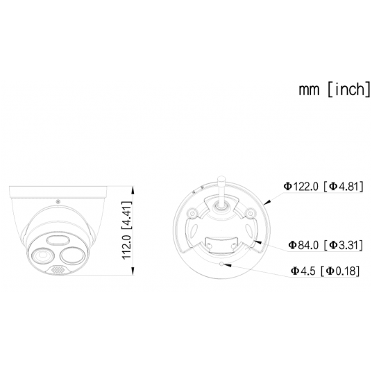 Kamera termowizyjna IP 4MP Mini Hybrid Dahua – TPC-DF1241-TB3F4-DW-S8 -zdjęcie numer 3