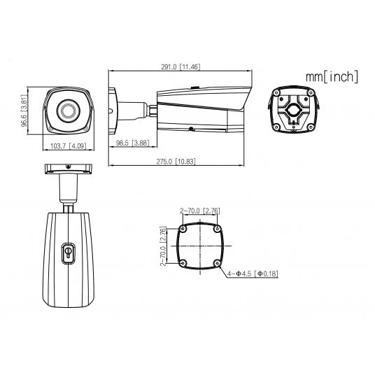 Kamera termowizyjna tubowa Dahua - TPC-BF5401-B13-BC-S2 -zdjęcie numer 4