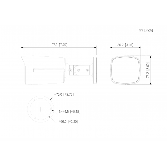 Kamera tubowa 2MP Smart Dual Light Dahua - IPC-HFW2249TL-S-LED-0280B-PRO -zdjęcie numer 4