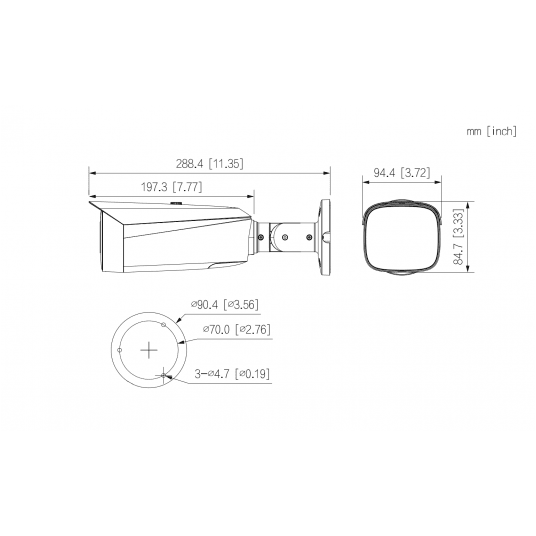 Kamera tubowa 4MP Dual AI Dahua - IPC-HFW5449T1-ASE-D2-0280B -zdjęcie numer 4