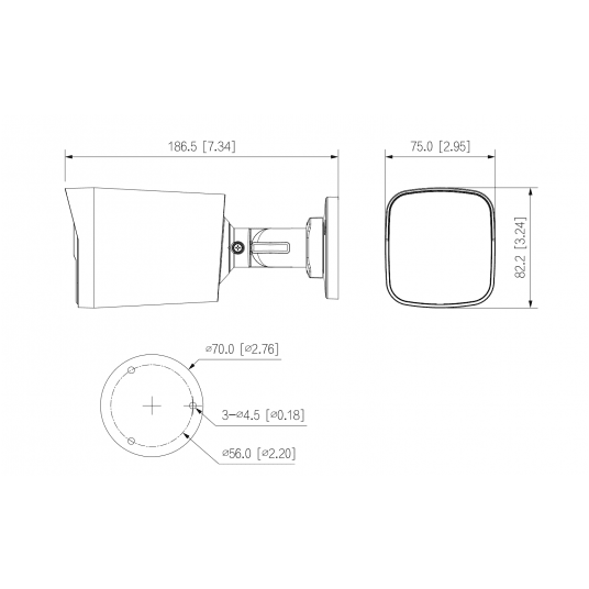 Kamera tubowa 5MP Smart Dual Light Dahua - HAC-HFW1549X-IL-A-PRO-0280B-DIP -zdjęcie numer 4
