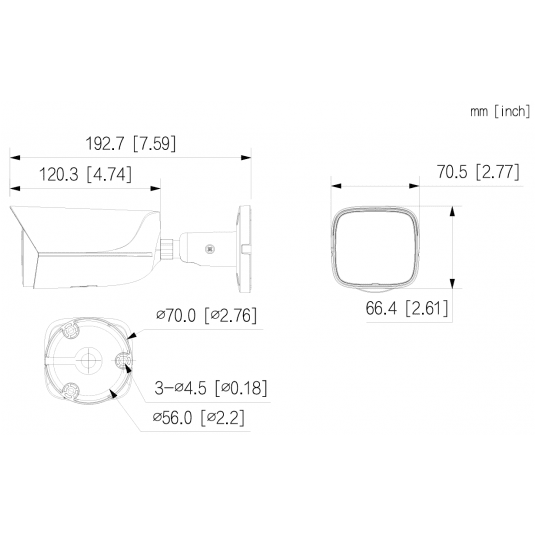 Kamera tubowa 5MP Smart Dual Light WizMind Dahua - IPC-HFW5559E-ASE-IL-0600B -zdjęcie numer 6