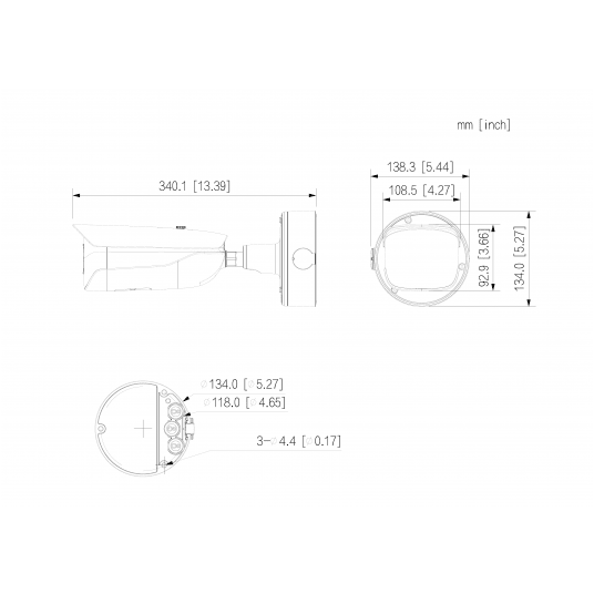 Kamera tubowa 8MP Ultra Starlight Dahua - IPC-HFW7842H-Z-0832-DC12AC24V-S2 -zdjęcie numer 2