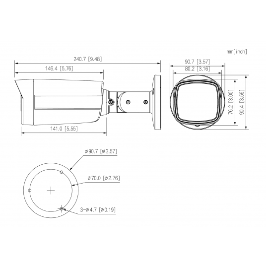 Kamera tubowa IP 4K Smart Dual Light Super Adapt WDR Dahua - HAC-HFW1801TH-IL-A-0360B-S3-DIP -zdjęcie numer 7