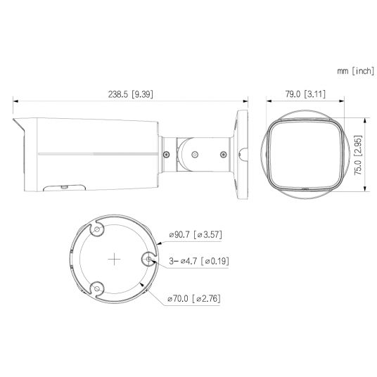 Kamera tubowa IP 8 MP WizSense Dahua - IPC-HFW2849T-ZAS-IL-27135 -zdjęcie numer 3