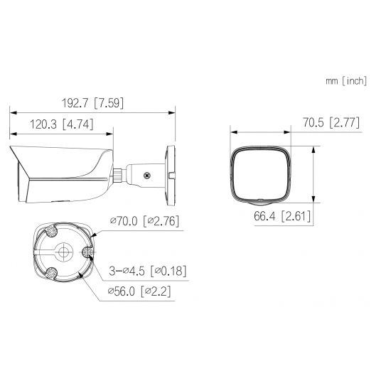 Kamera tubowa Smart Dual Light WizMind 5 MPix Dahua - IPC-HFW5559E-ASE-IL-0280B-Black -zdjęcie numer 7