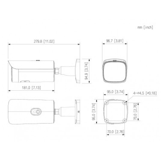 Kamera tubowa Xinghan WizMind 5 MP Dahua - IPC-HFW5559E1-ZE-IL-27135