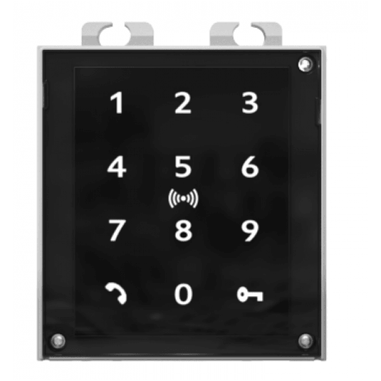 Klawiatura dotykowa i czytnik RFID 125 kHz, zabepieczony 13.56 MHz, NFC 2N - 91550946-s