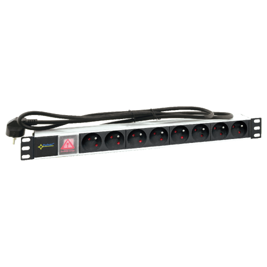 Listwa zasilająca 230VAC - 8 gniazd Pulsar - RALZ -zdjęcie numer 1
