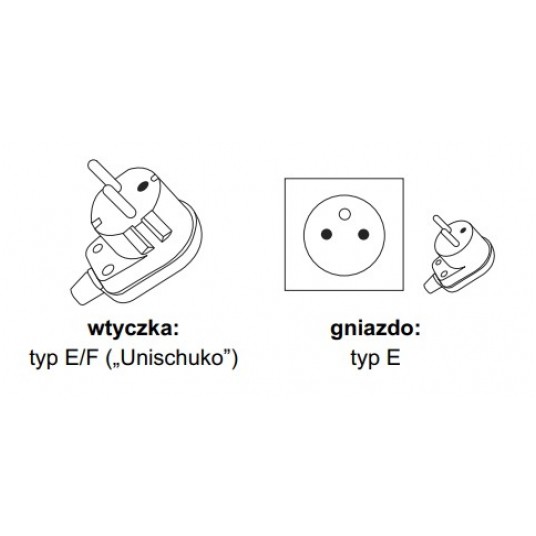 Listwa zasilająca 230VAC - 8 gniazd Pulsar - RALZ -zdjęcie numer 3