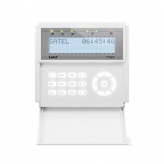 Manipulator LCD białe podświetlenie, Satel - INT-KLCDR-W