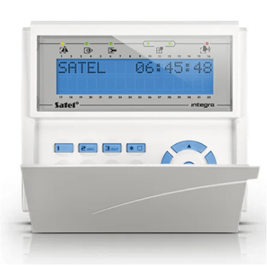 Manipulator LCD (niebieskie podświetlenie) Satel - INT-KLCD-BL