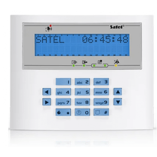 Manipulator LCD (niebieskie podświetlenie) Satel - INT-KLCDL-BL
