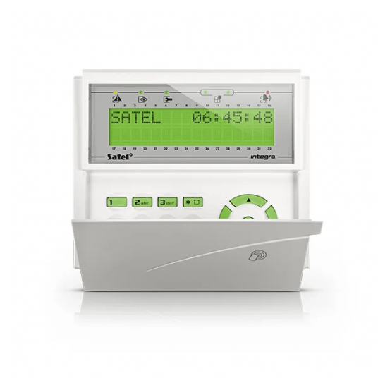 Manipulator LCD zielone podświetlenie, Satel - INT-KLCDR-GR
