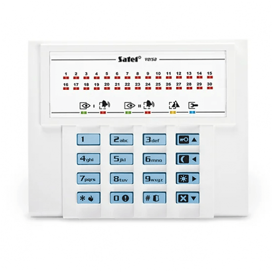 Manipulator LED do central serii VERSA (niebieskie podświetlenie) Satel - VERSA-LED-BL