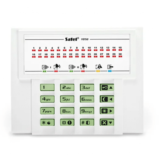Manipulator LED do central serii VERSA (zielone podświetlenie) Satel - VERSA-LED-GR