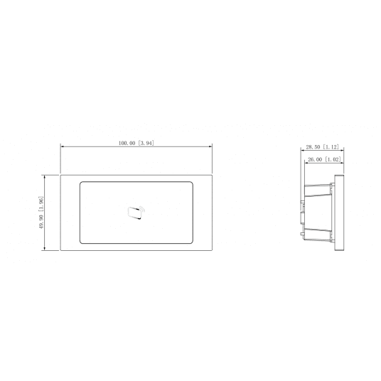 Moduł czytnika kart RFID Dahua - VTO4202F-MR1 -zdjęcie numer 2