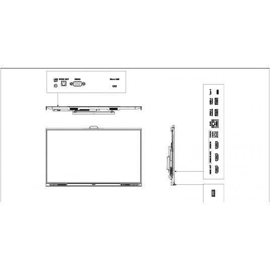 Monitor interaktywny 75 cali Dahua - LPH75-MC470-P-S2 -zdjęcie numer 8