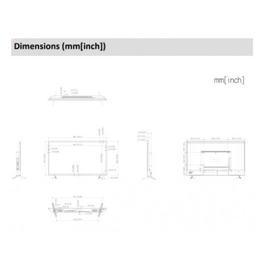 Monitor przemysłowy Full HD 43 cale Dahua - LM43-F200 -zdjęcie numer 4