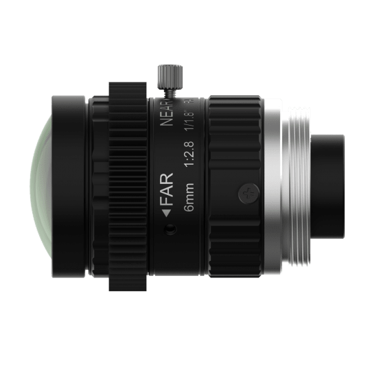 Obiektyw stałoogniskowy do kamer przemysłowych Hanwha Vision - SLM-5M06 -zdjęcie numer 3