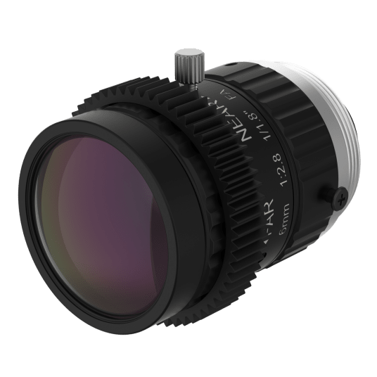Obiektyw stałoogniskowy do kamer przemysłowych Hanwha Vision - SLM-5M06 -zdjęcie numer 1