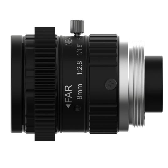 Obiektyw stałoogniskowy do kamer przemysłowych Hanwha Vision - SLM-5M08 -zdjęcie numer 3