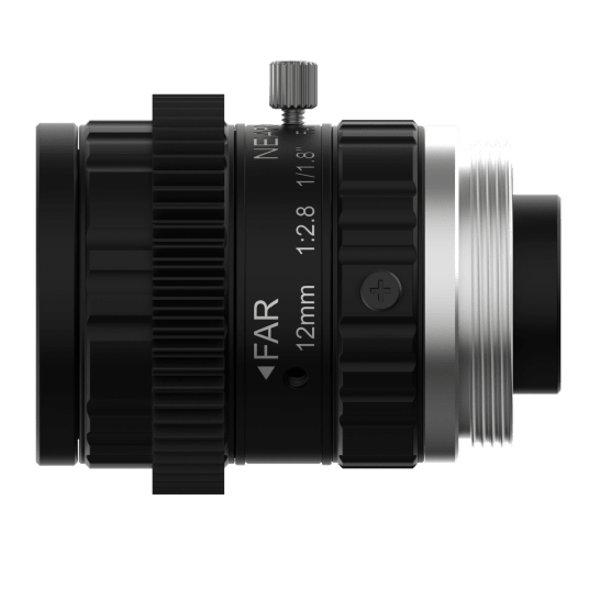 Obiektyw stałoogniskowy do kamer przemysłowych Hanwha Vision - SLM-5M12 -zdjęcie numer 3