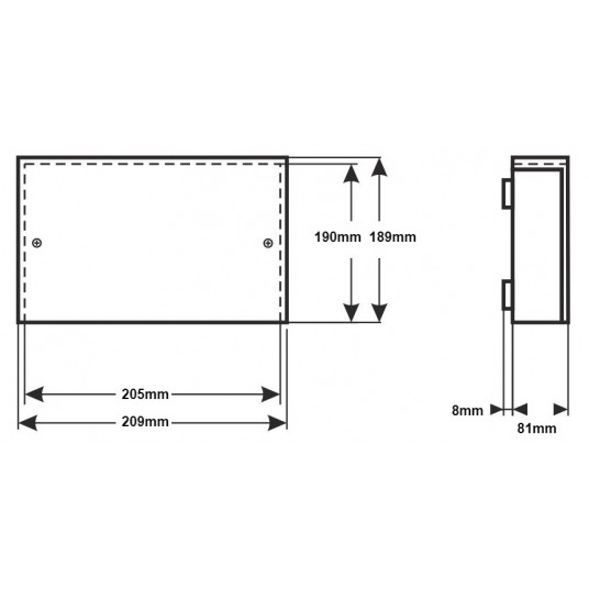 Obudowa AK 17Ah PULSAR - AWO401 -zdjęcie numer 4