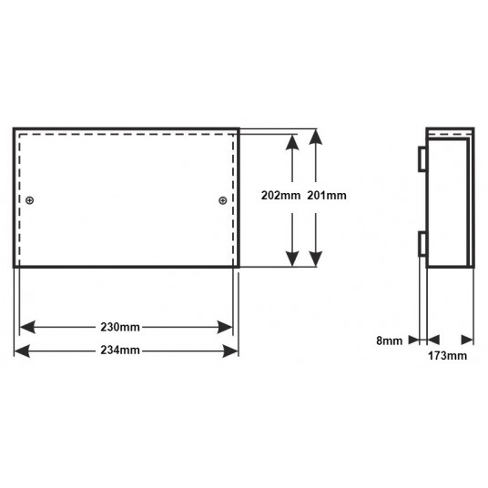 Obudowa AK 44Ah PULSAR - AWO402 -zdjęcie numer 4