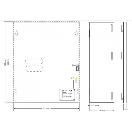 Obudowa metalowa 17/TRP50/DSPR PULSAR – AWO250 -zdjęcie numer 5