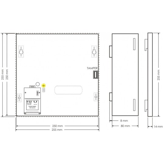 Obudowa metalowa 7/TRP40/DSPR/S PULSAR - AWO009 -zdjęcie numer 5