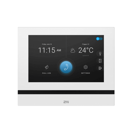 Panel wewnętrzny IP bez kamery 7" ekran dotykowy 2N - 91378601WH -zdjęcie numer 1
