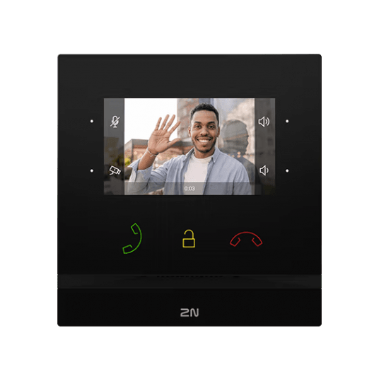 Panel wewnętrzny IP Indoor Compact z wyświetlaczem 4.3" bez kamery 2N - 91378501 -zdjęcie numer 2