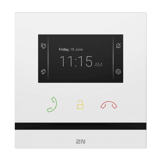 Panel wewnętrzny IP Indoor Compact z wyświetlaczem 4.3" bez kamery 2N - 91378501WH -zdjęcie numer 1