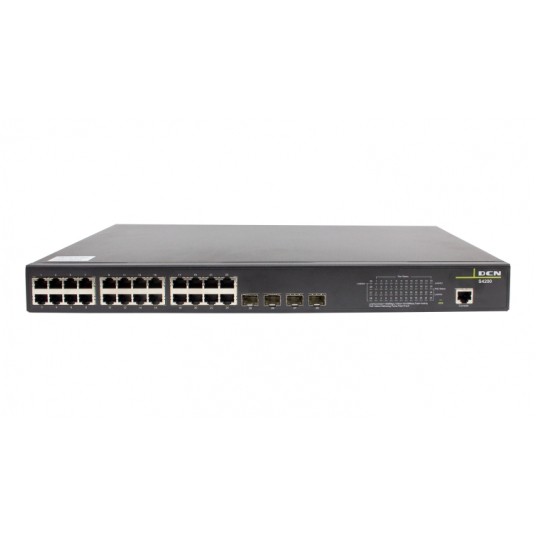 Przełącznik dostępowy zarządzalny L2 PoE 28 porty DCN - S4200-28P-PL-SI-R2
