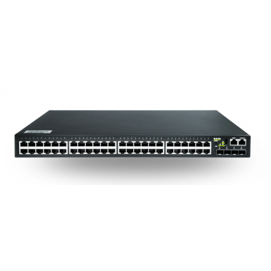 Przełącznik dostępowy zarządzalny L2 PoE 52 porty DCN - S4600-52X-P-SI